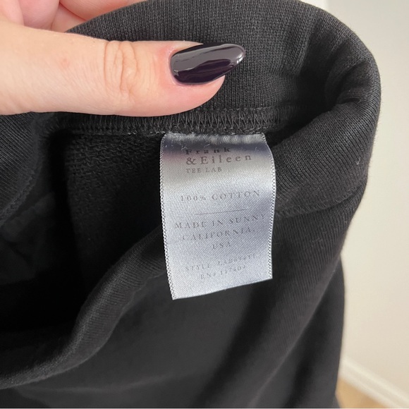 Frank & Eileen CATHERINE 24" Favorite Sweatpant in Black (Size XS) - Picture 6 of 12